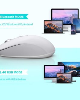 JOYACCESS M10 Dual Mode Wireless Mouse/Mice Silent Clicks
